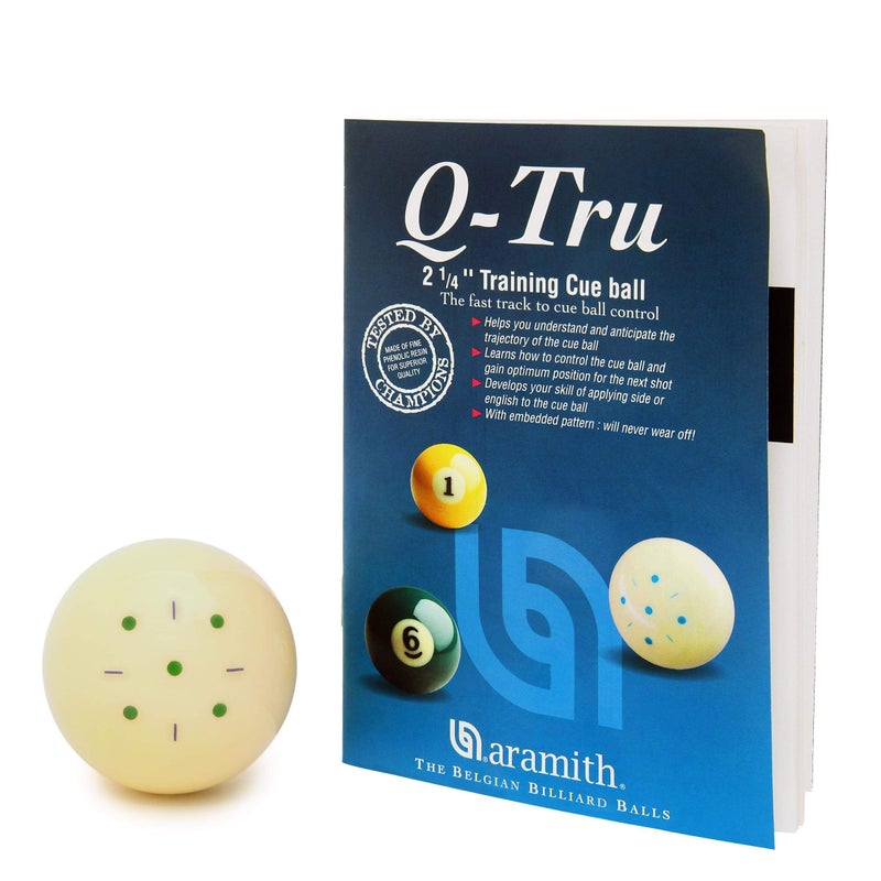 Aramith Q-Tru Training Cue Pool Billiard Ball - Image 4